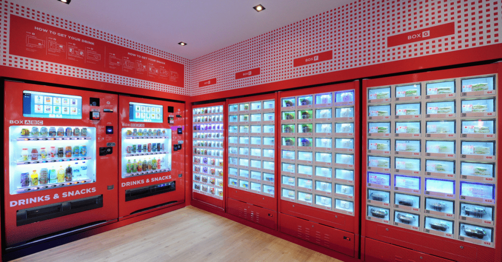 The Future of Convenience Stores - vending machine convenience store